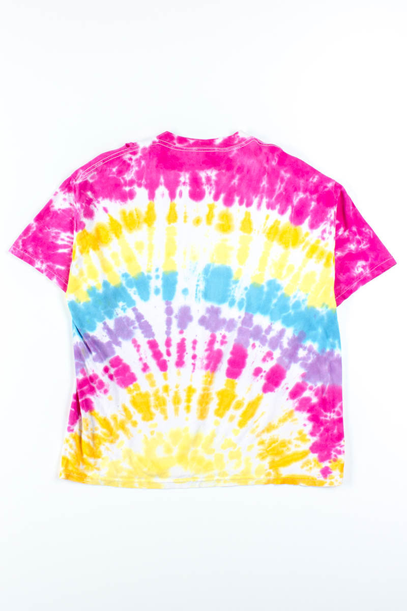 Magenta Yellow Tie Dye T-Shirt