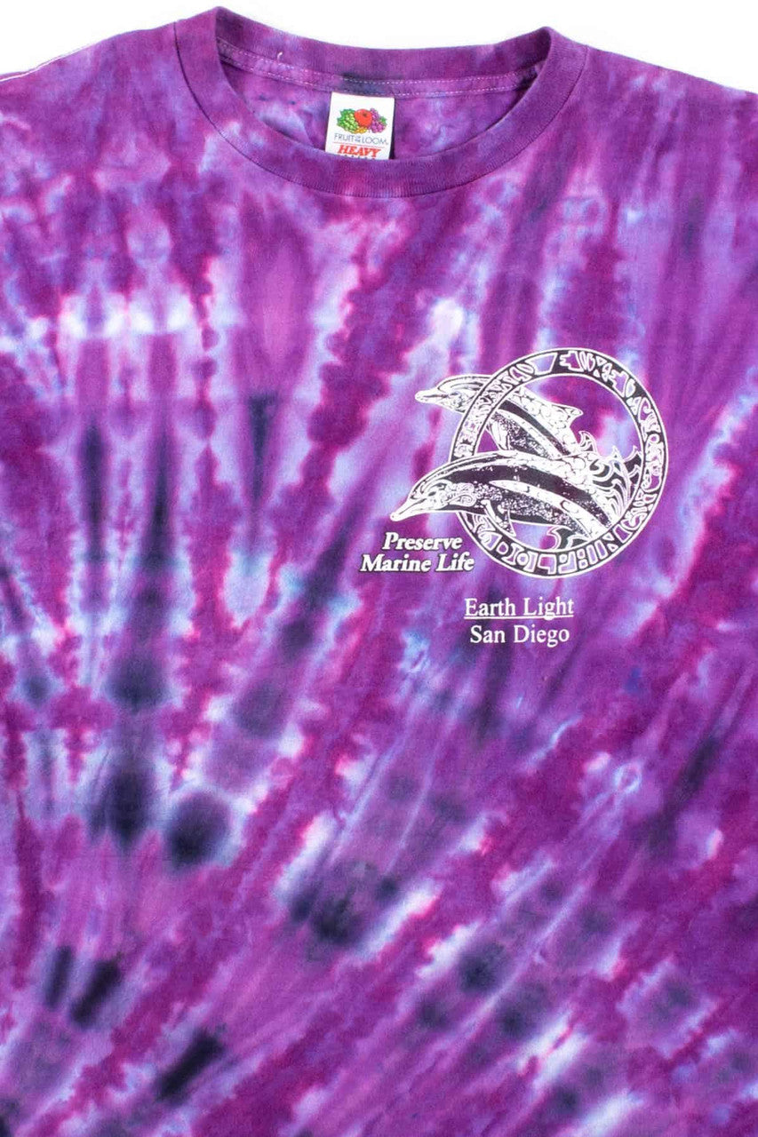 Preserve Marine Life Tie Dye T-Shirt
