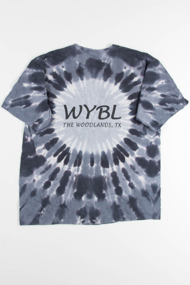 Texas Black Tie Dye Tee