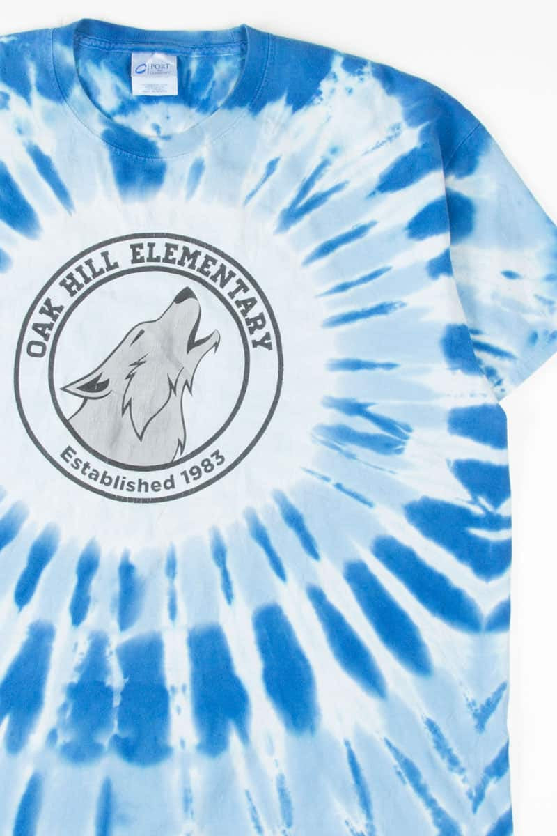 Oak Hill Elementary Tie Dye T-Shirt