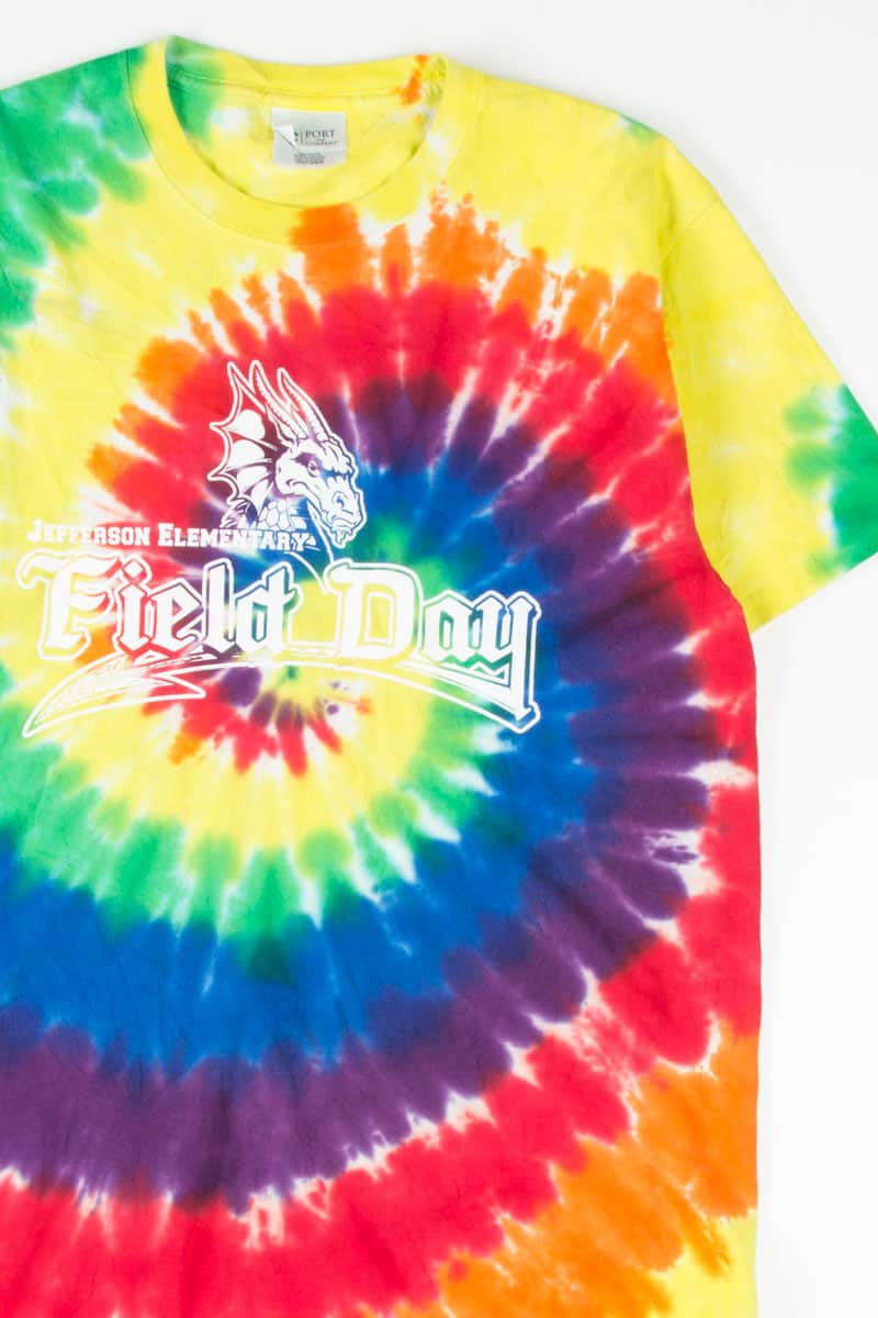 Jefferson Elementary Field Day Tie Dye T-Shirt