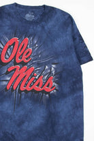 Ole Miss Stonewashed Tie Dye T-Shirt