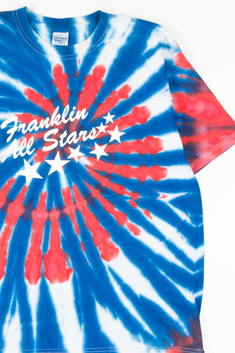 Franklin All Stars Tie Dye T-Shirt