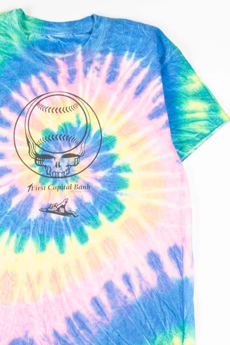 Baseball First Capital Bank Tie Dye T-Shirt