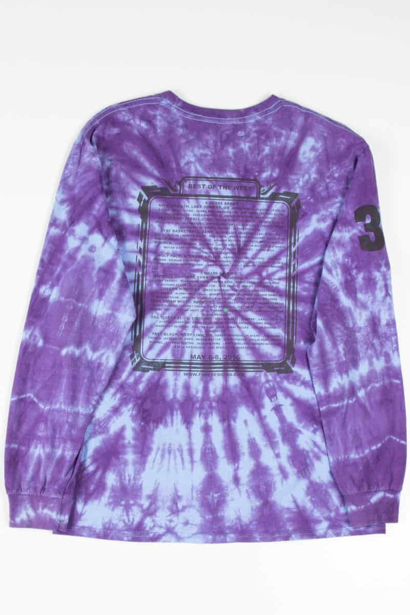 Best of The West Basketball Tie Dye T-Shirt