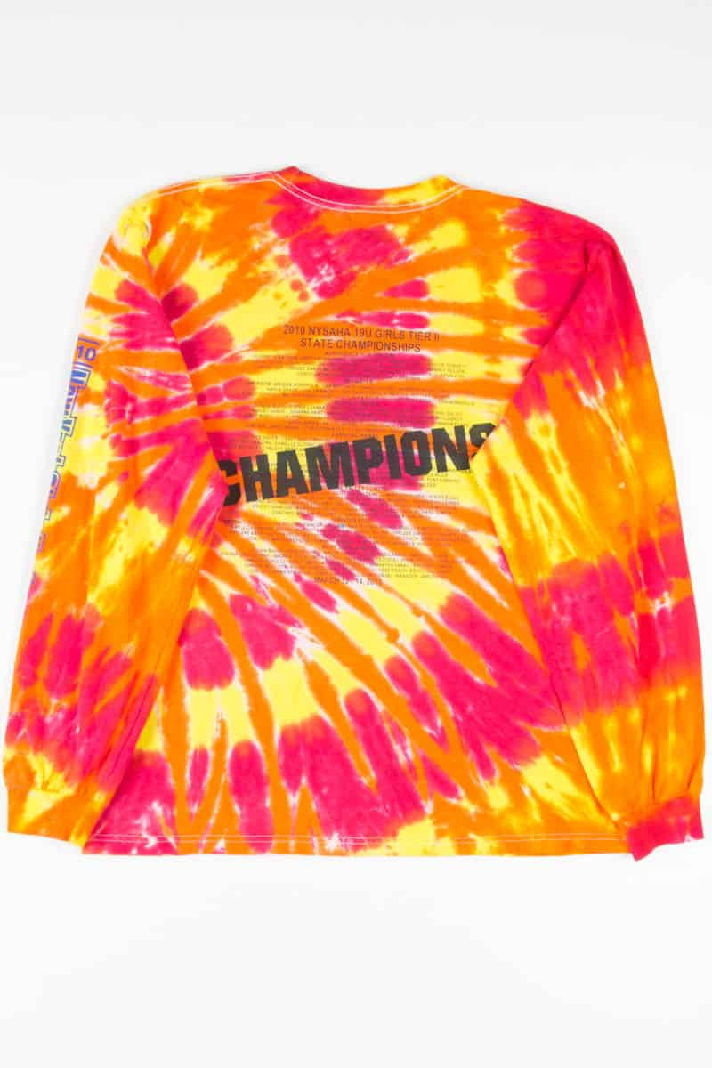 2010 New York State Hockey Championship Tie Dye T-Shirt