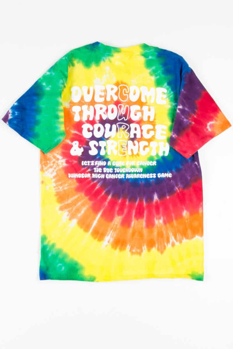 Cure For Cancer Tie Dye T-Shirt