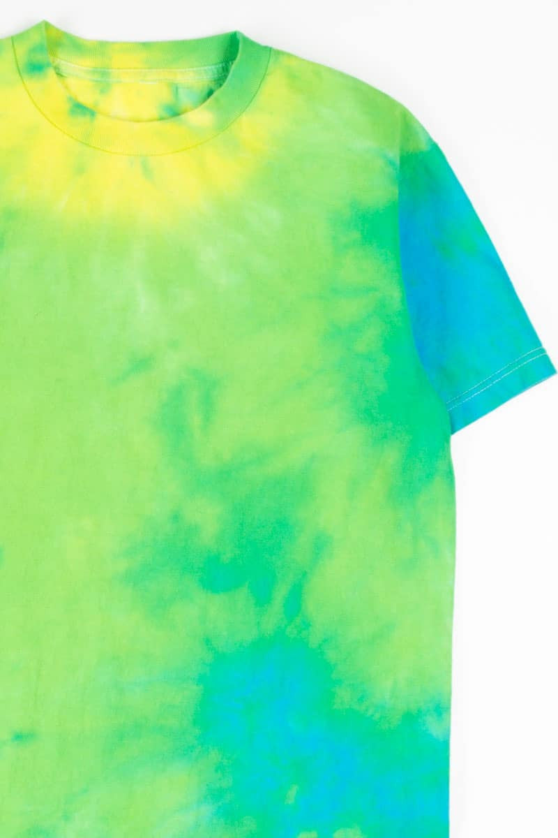 Green & Blue Tie Dye T-Shirt