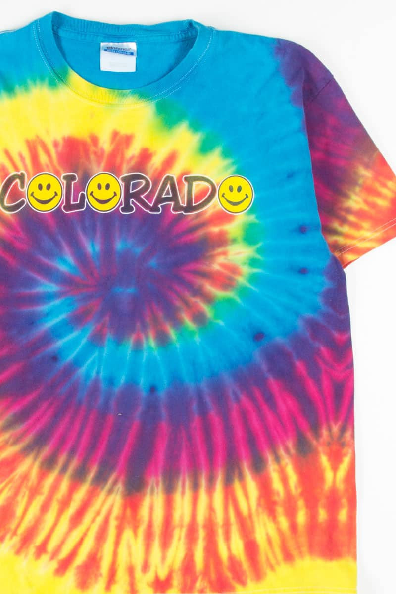 Smiles Colorado Tie Dye T-Shirt