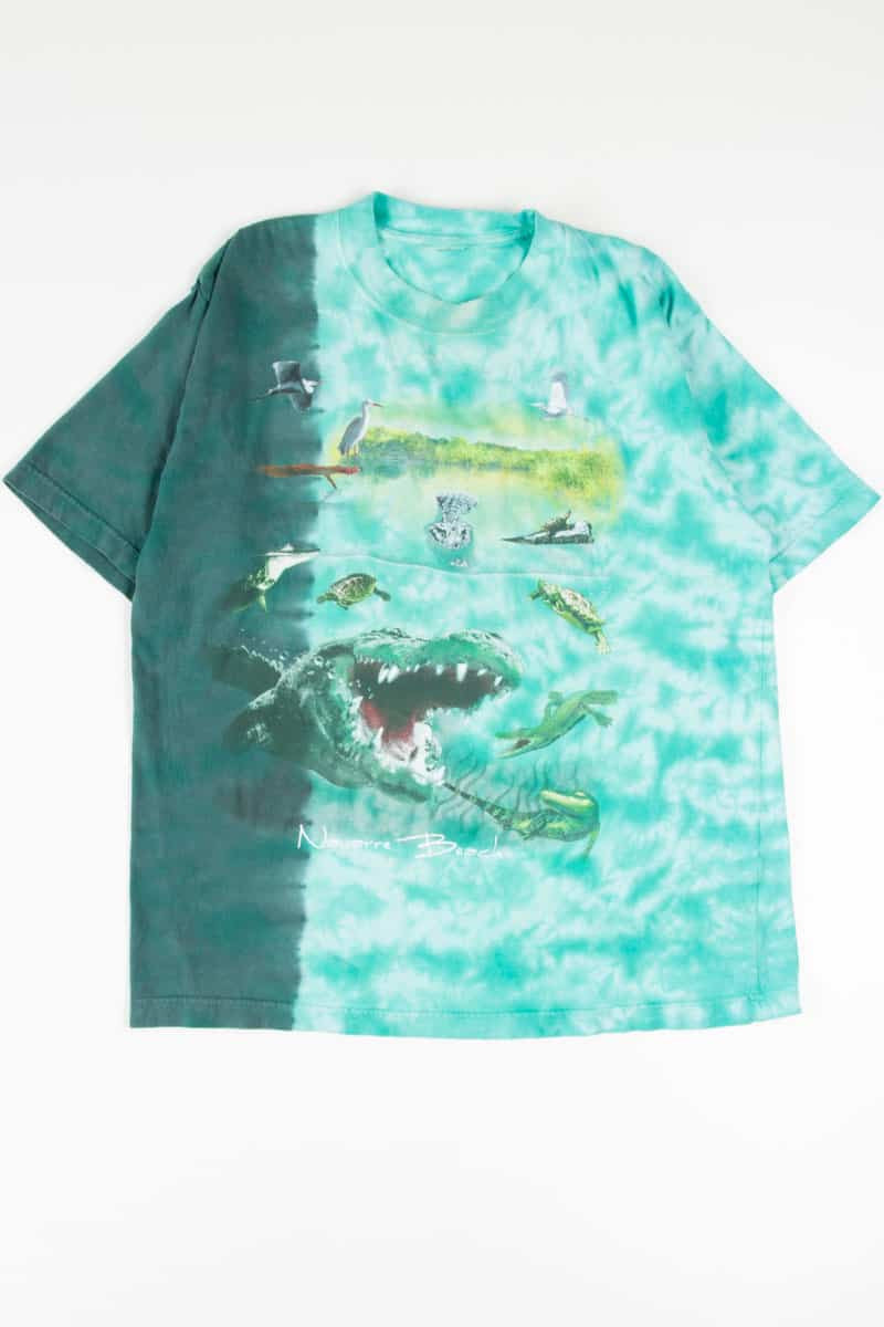 Navaree Beach Alligator Tie Dye T-Shirt
