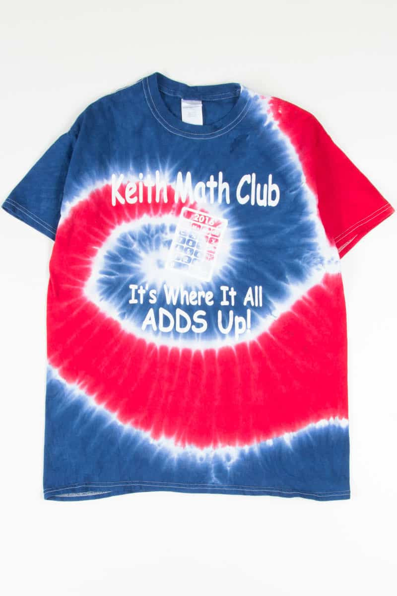 Keith Math Club Tie Dye T-Shirt