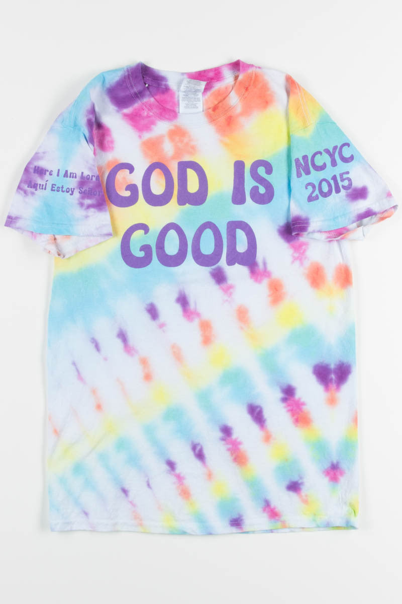 God is Good Tie Dye Tee
