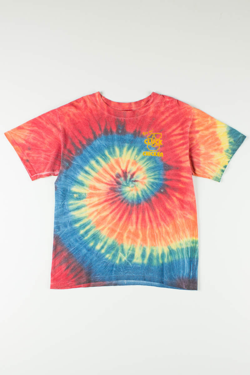 Cluck University Tie Dye Tee
