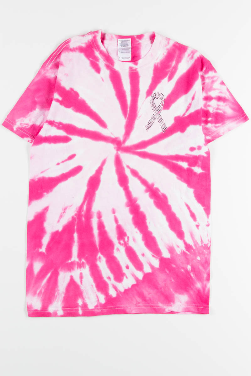 Bedazzled Ribbon Tie Dye Tee