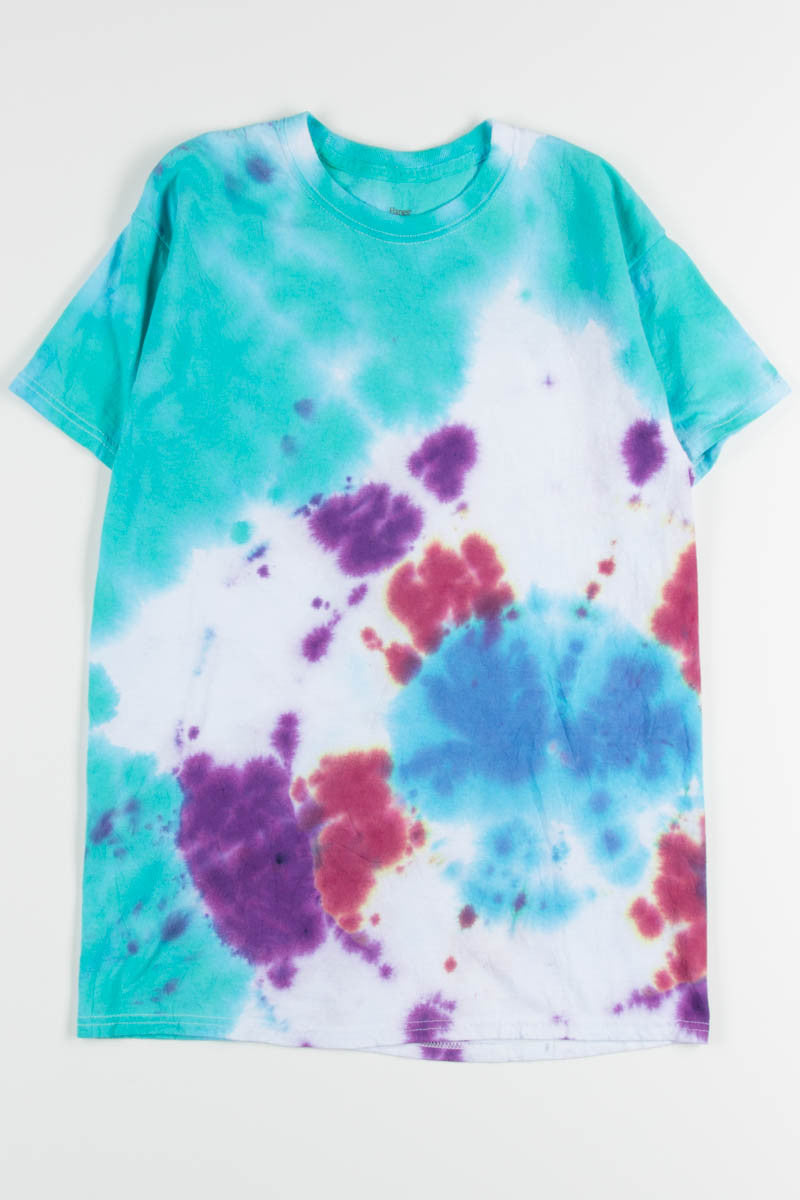 Tea & Blue Tie Dye Tee
