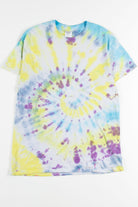 Yellow Swirl Tie Dye Tee