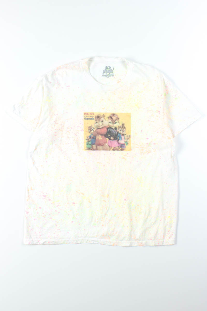 Chatty Chipmunks Tie Dye Tee
