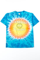 Cascade Volleyball Tie Dye Tee