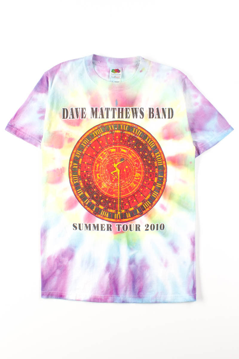 Dave Matthews Band Tour 2010 Tie Dye Tee