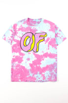 Blue & Pink Odd Future Tie Dye Tee