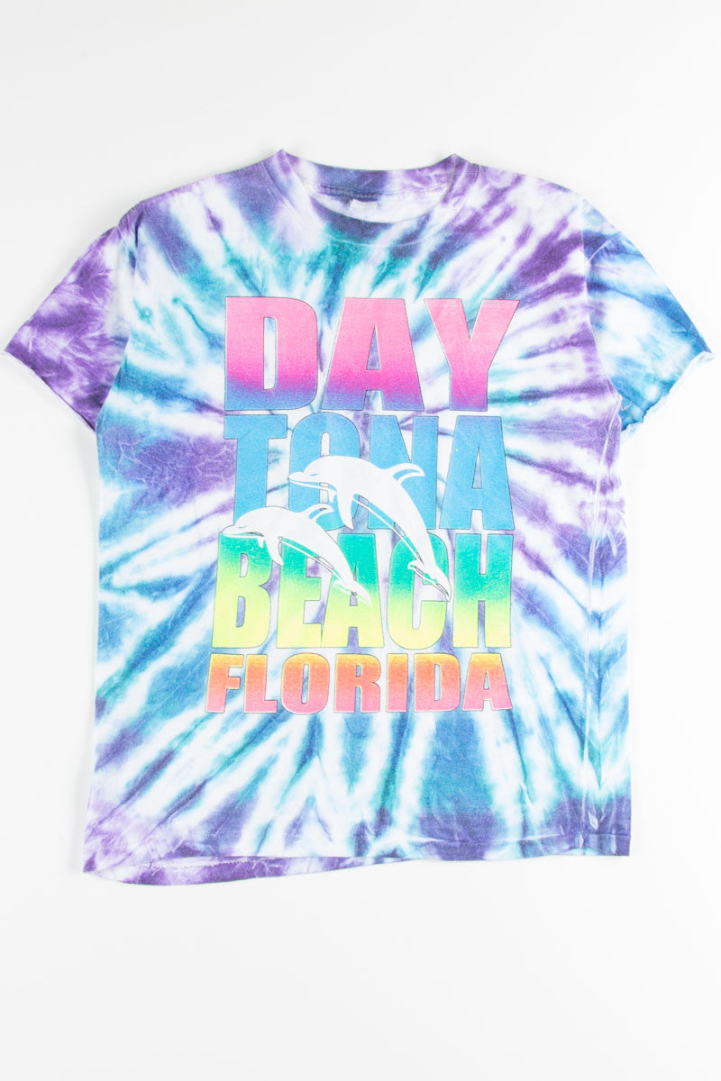 Dolphin Daytona Beach Tie Dye T-Shirt