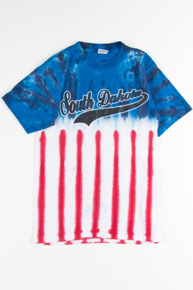 South Dakota USA Tie Dye T-Shirt