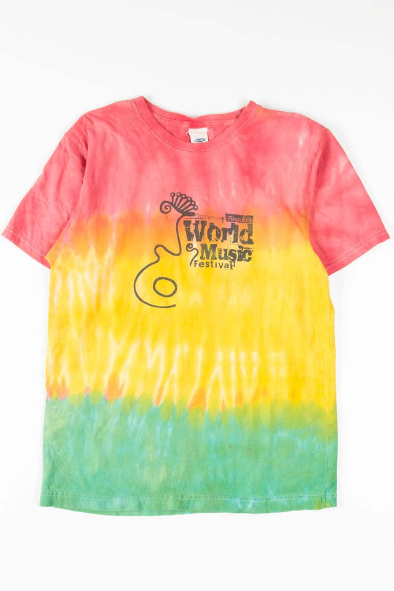 Dominican Republic World Music Festival Tie Dye T-Shirt