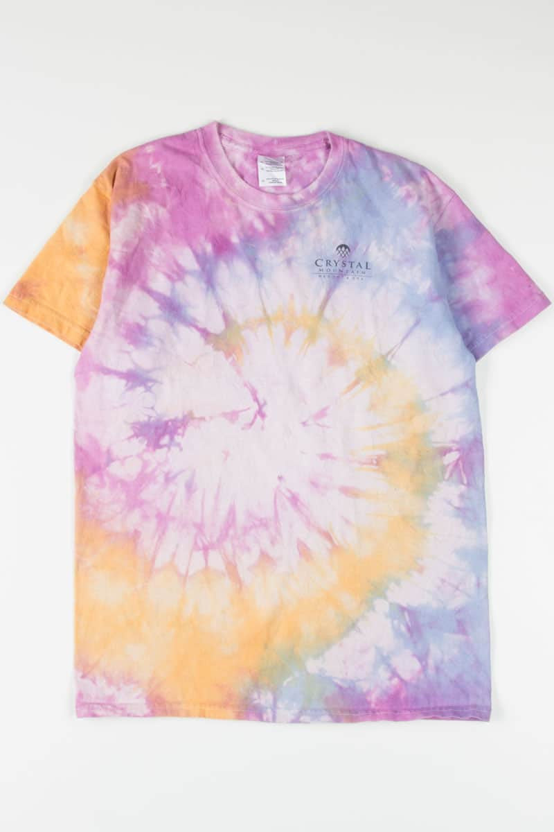Crystal Mountain Resort Tie Dye T-Shirt