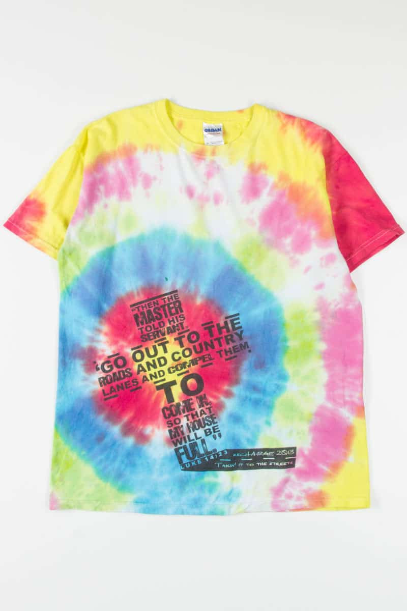 Luke 14:23 Recharge 2013 Tie Dye T-Shirt