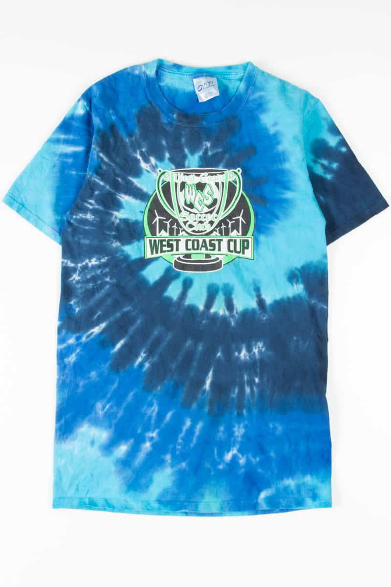 West Coast Soccor Club Cup Tie Dye T-Shirt