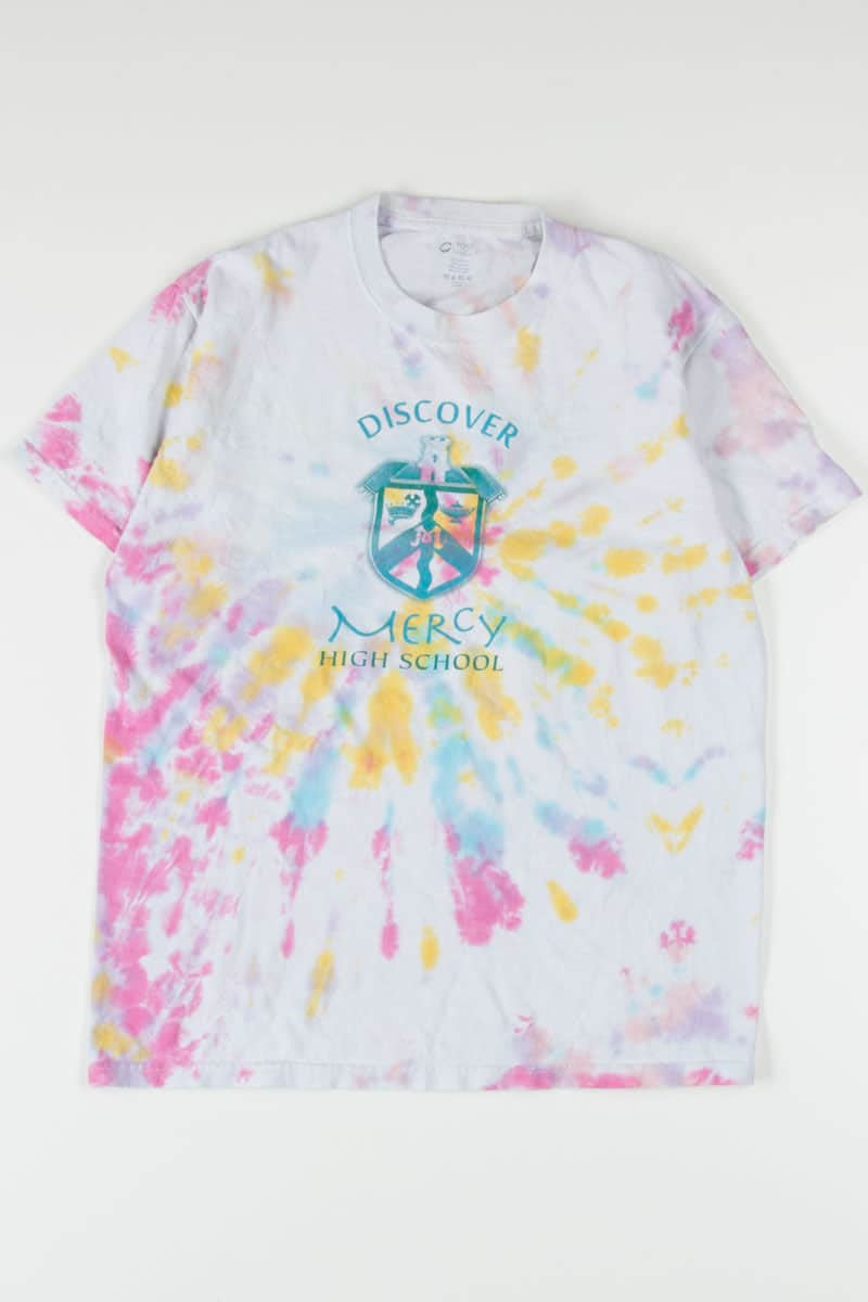 Discover Mercy High School Tie Dye T-Shirt
