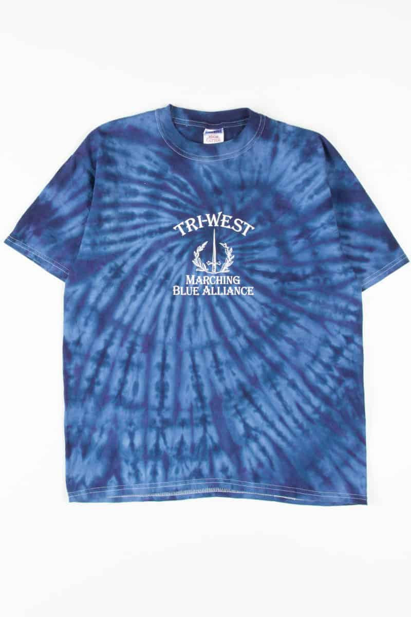 Tri-West Marching Blue Alliance Tie Dye T-Shirt