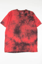 Red & Black Tie Dye T-Shirt