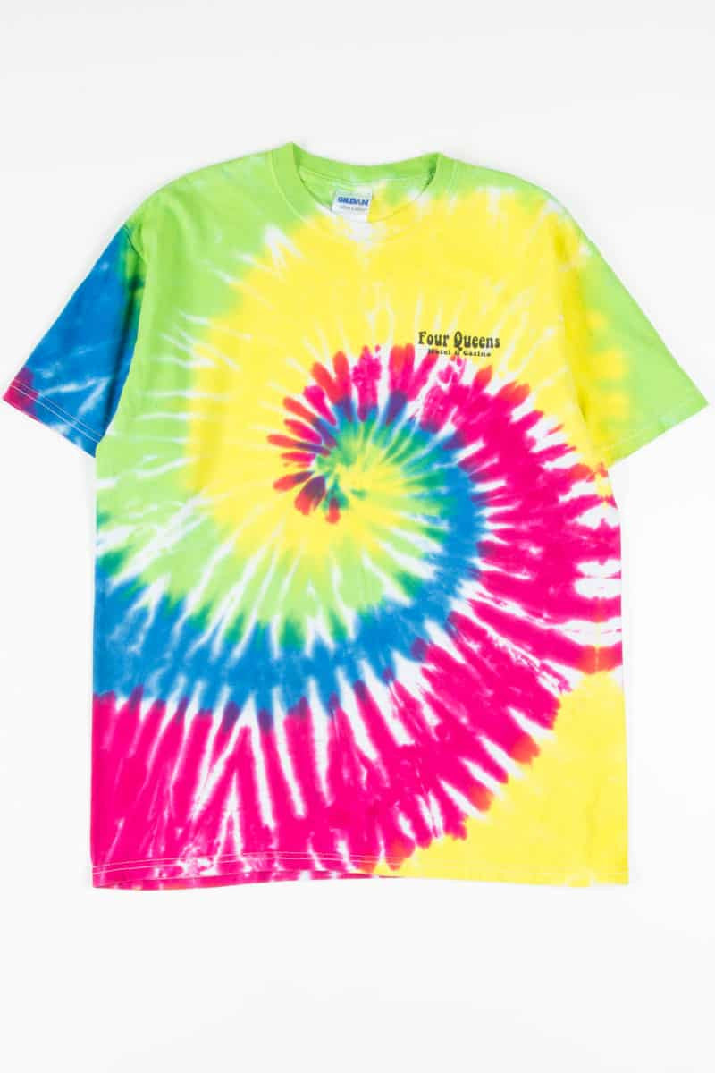 Four Queens Hotel & Casino Tie Dye T-Shirt