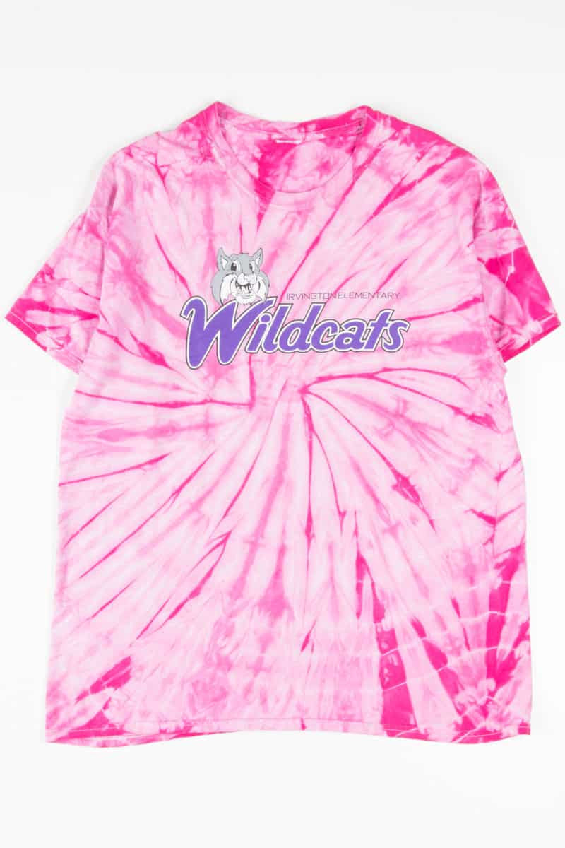 Irvington Elementary Wildcats Tie Dye T-Shirt