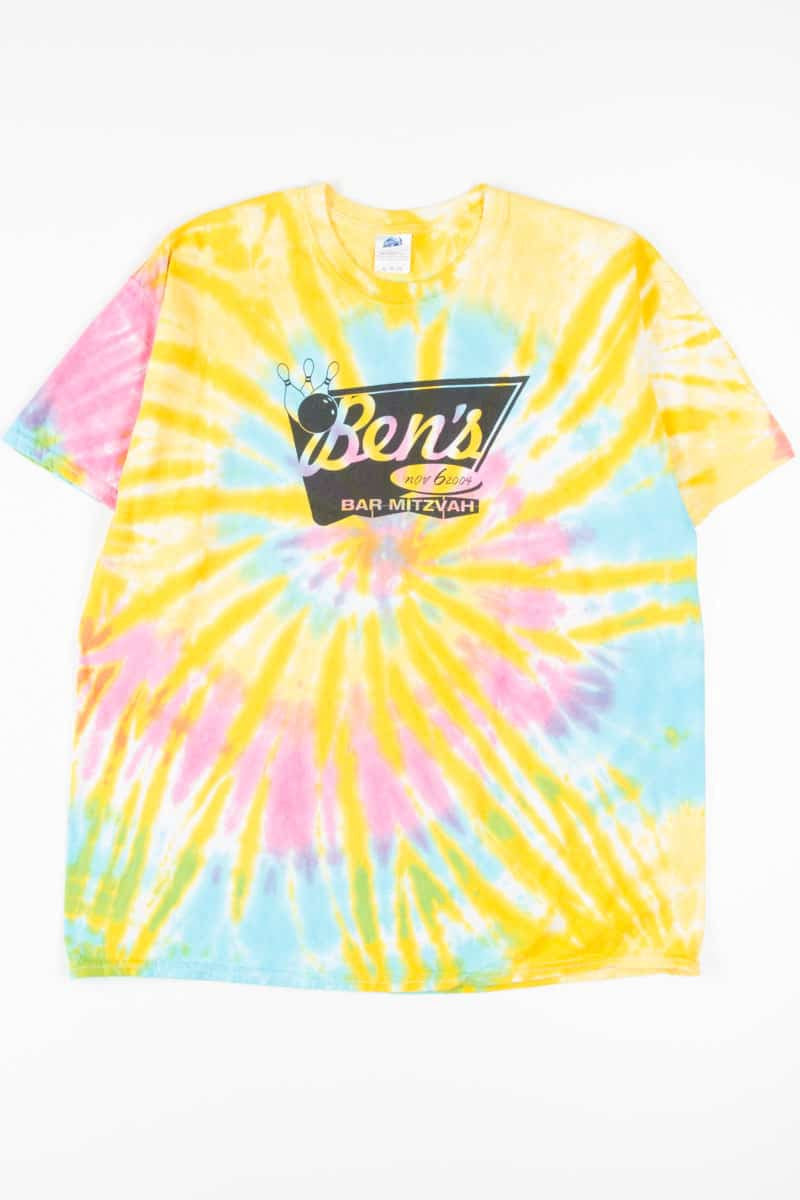 Ben's Bar Mitzvah Tie Dye T-Shirt