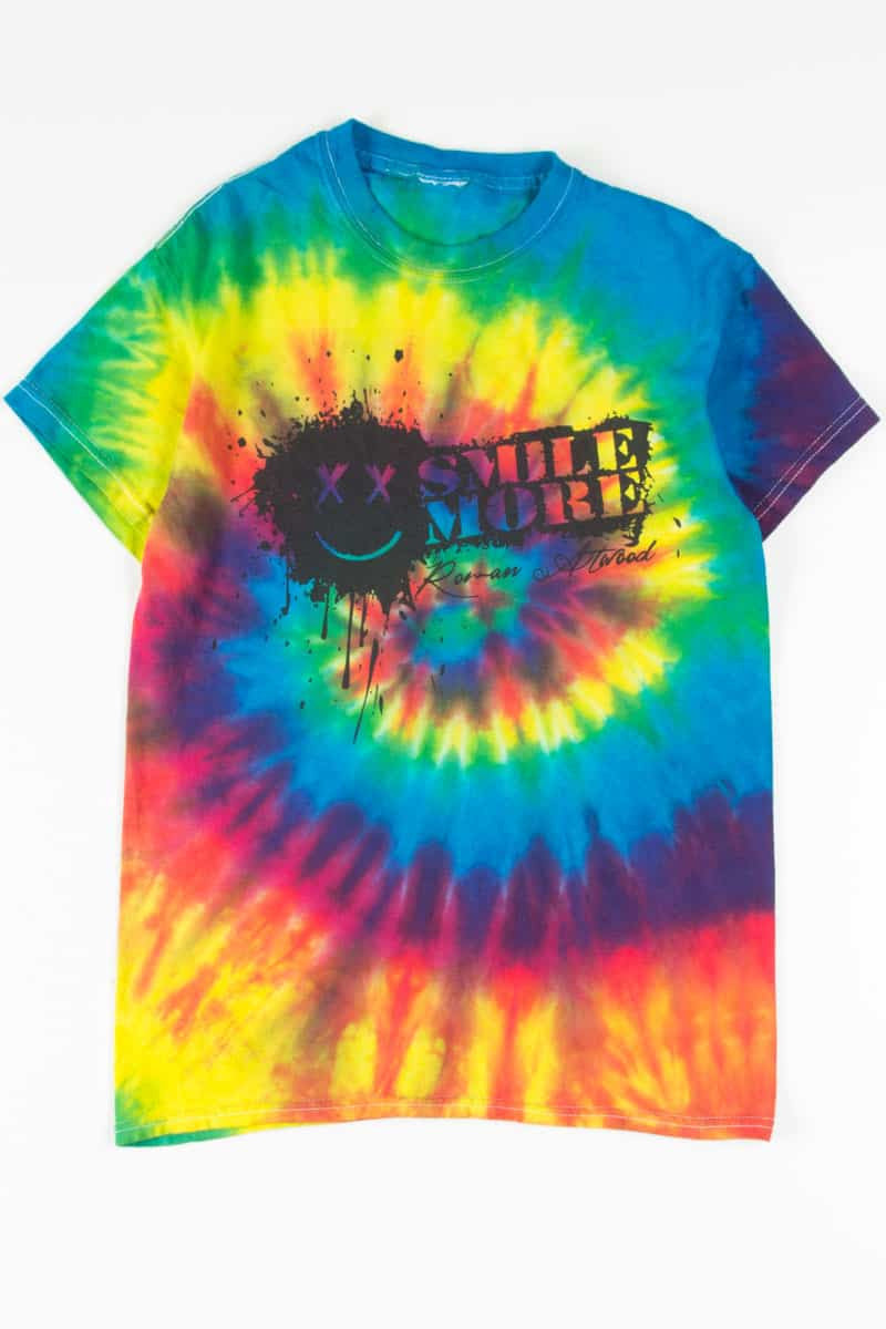 Smile More Tie Dye T-Shirt