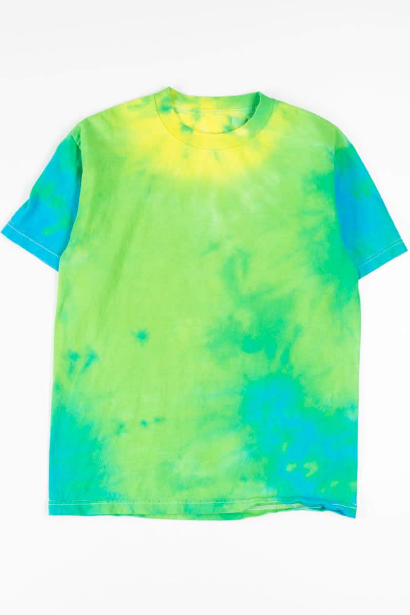 Green & Blue Tie Dye T-Shirt
