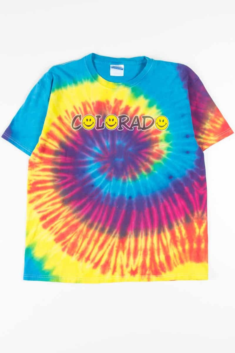 Smiles Colorado Tie Dye T-Shirt