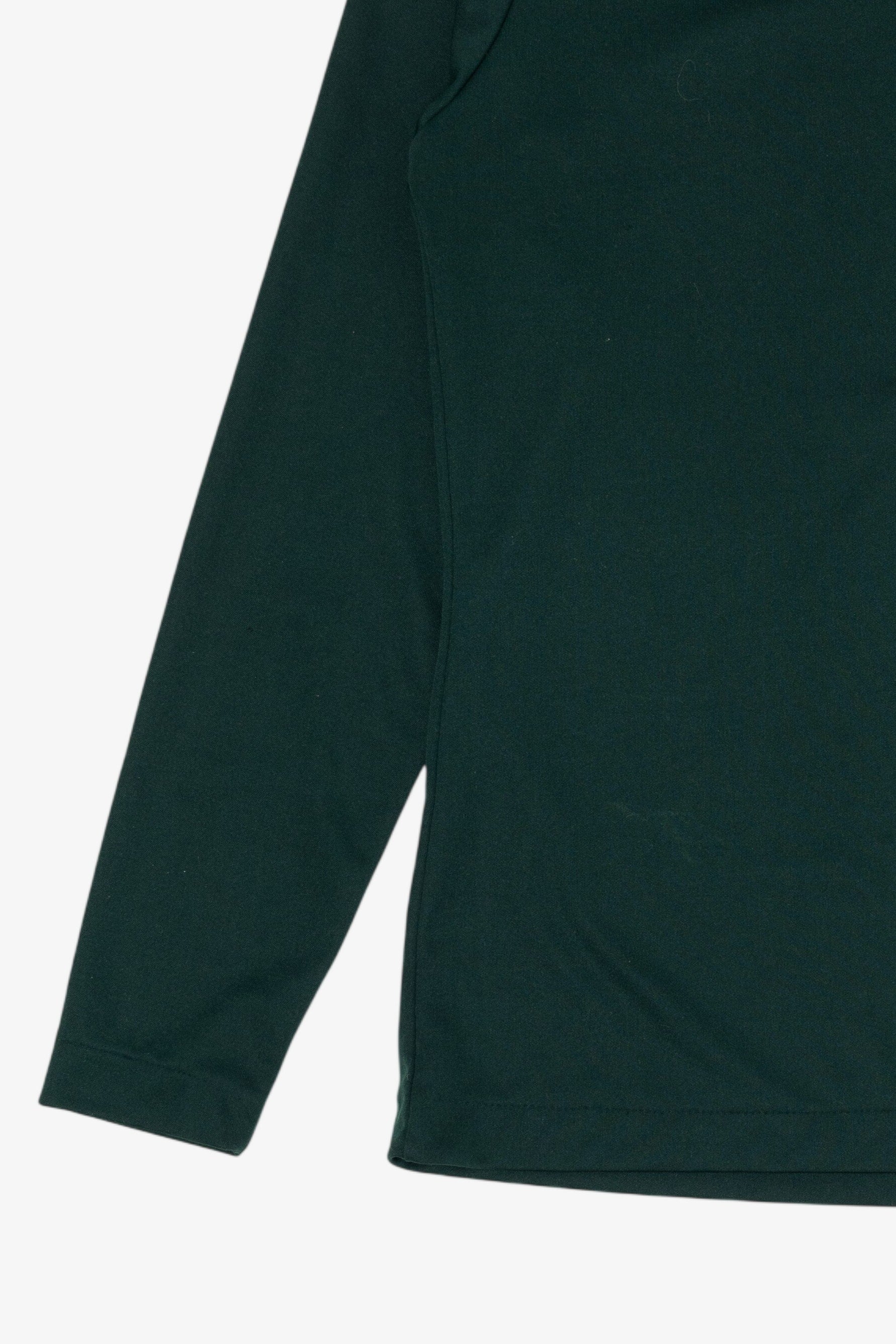 Vintage Emerald Long Sleeve Stain Like Shirt (1990s)