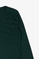 Vintage Emerald Long Sleeve Stain Like Shirt (1990s)