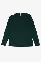 Vintage Emerald Long Sleeve Stain Like Shirt (1990s)