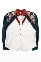 Vintage Open Shoulder Rodeo Top