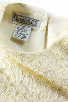Vintage Floral Lace Layered Blouse