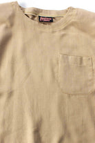 Boxy Textile T-Shirt Blouse