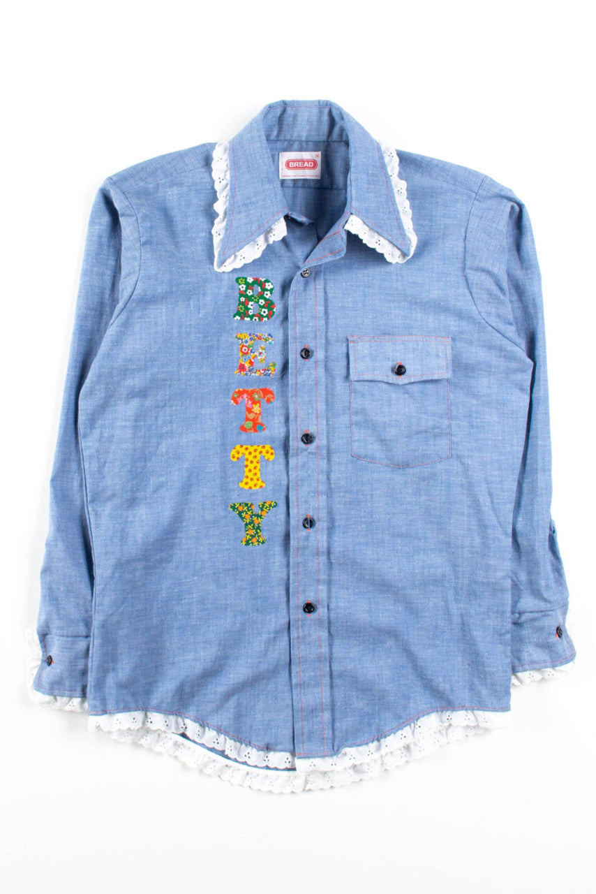 Vintage Chambray Betty Button Up
