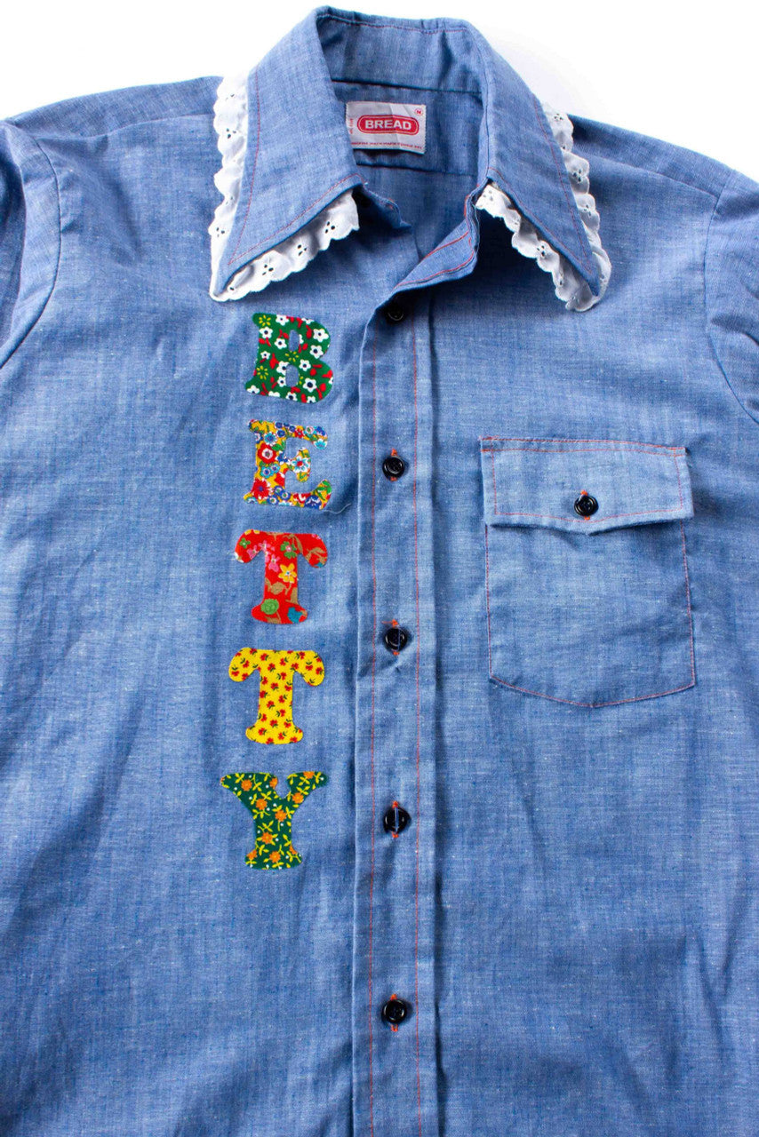 Vintage Chambray Betty Button Up
