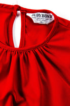 Vintage Judy Bond Back Button Blouse.