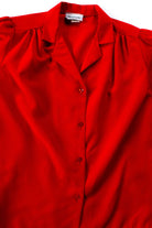 Vintage Rhapsody Button Up Blouse (1980s)