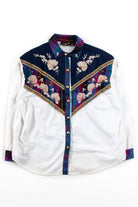 Vintage Thums-Up Embroidered Blouse(1990s)